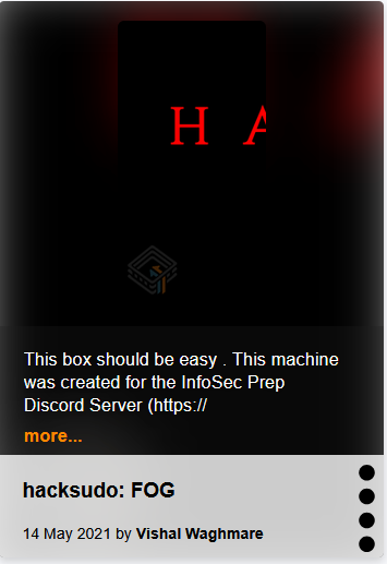 hacksudo FOG